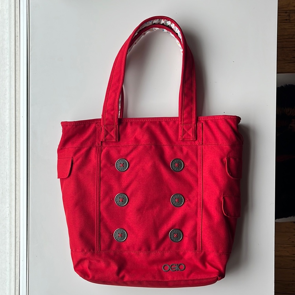 OGIO Red Laptop Tote